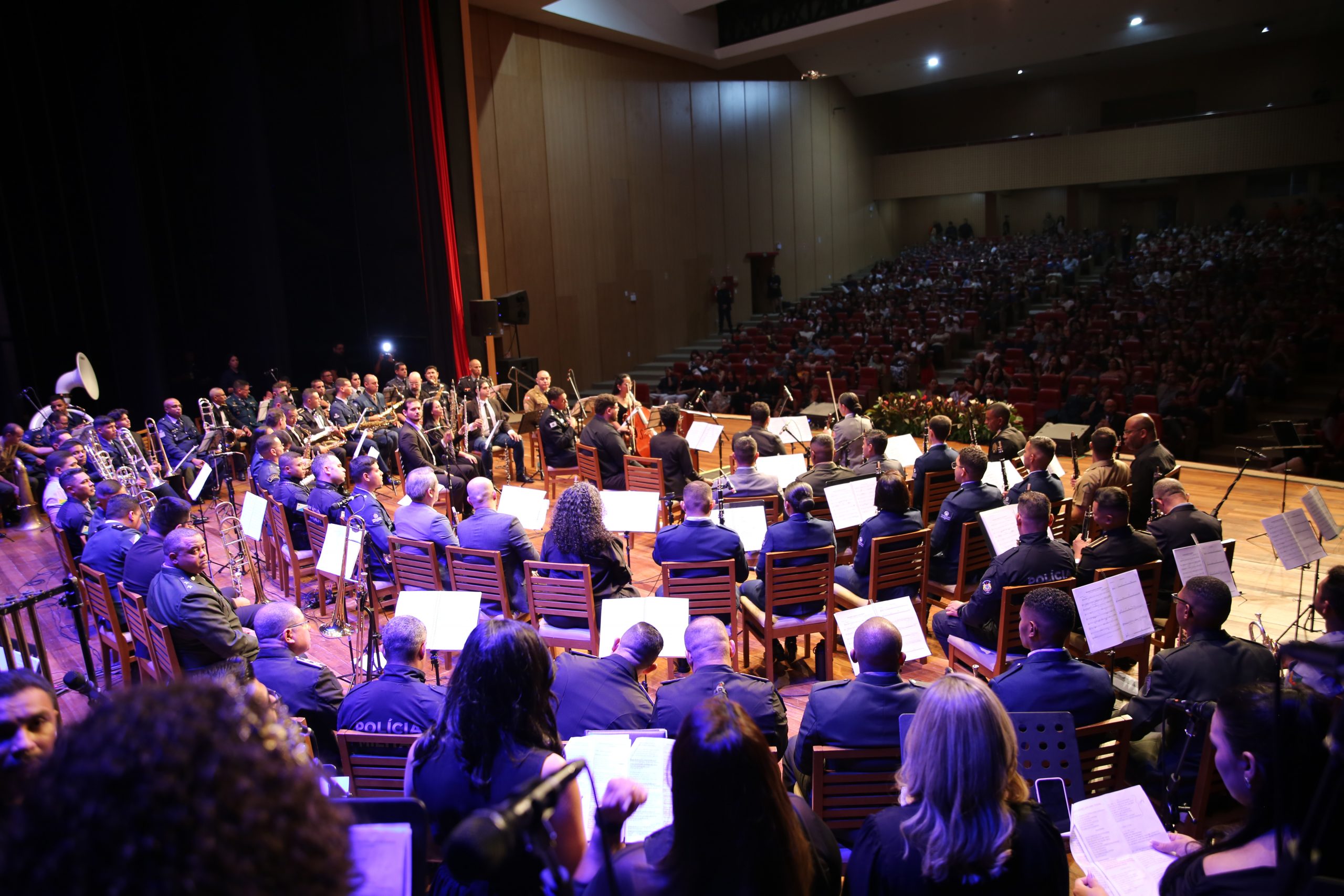 Banda de Música da PM de Rondônia celebra 82 anos com concerto gospel e homenagens em Porto Velho