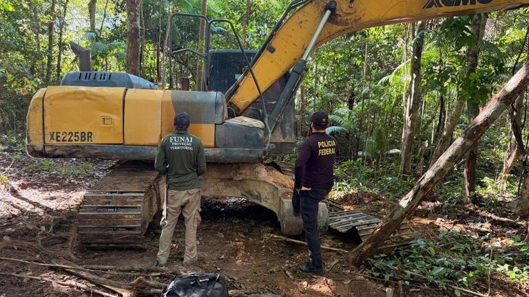 PF, Ibama e Funai combatem garimpo ilegal na Terra Indígena Kayapó