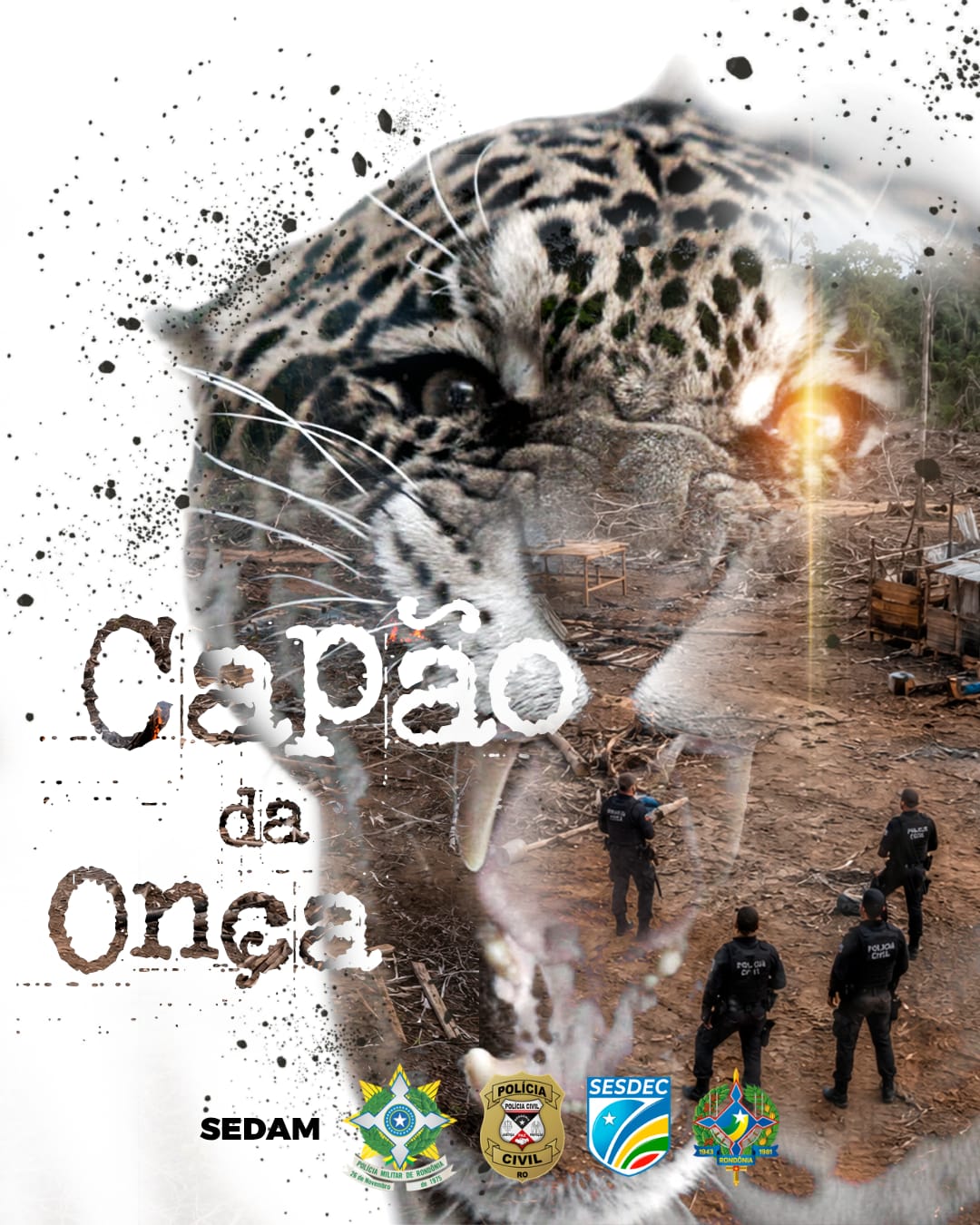 CAPÃO DA ONÇA – Polícia Civil deflagra operação contra grupo investigado por invasão de terras em Rondônia