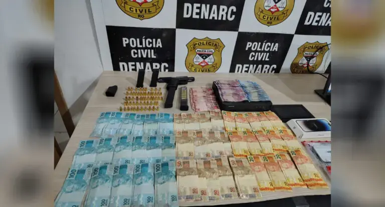  DENARC prende investigado armado durante operação contra o crime organizado 