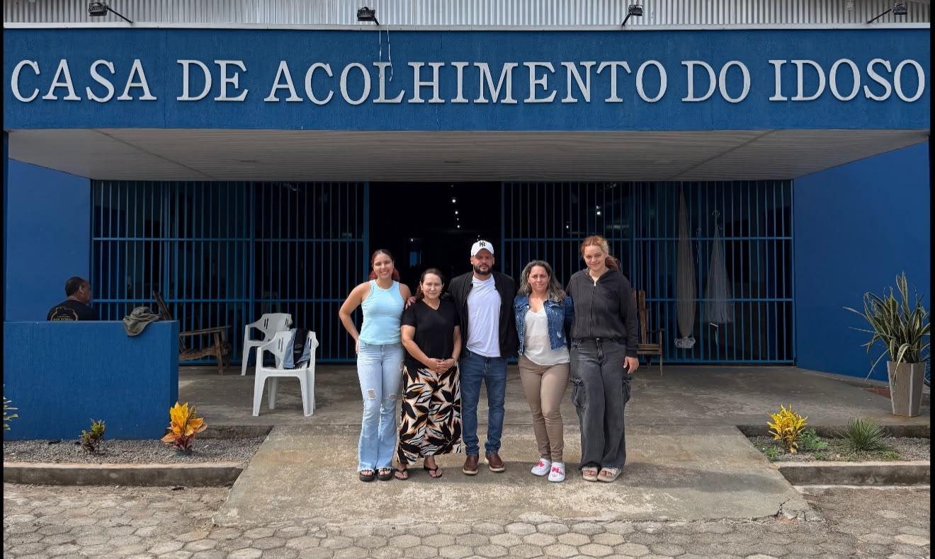 Deputado Edevaldo Neves visita Casa de Acolhimento do Idoso e reforça compromisso com a terceira idade