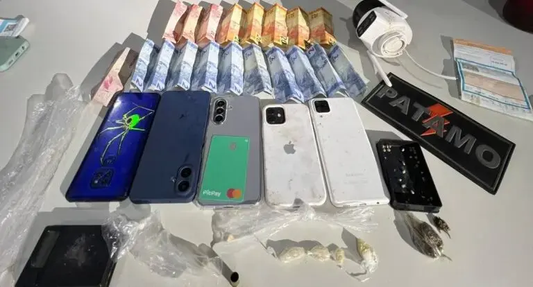  PM prende trio e apreende drogas e munições em Presidente Médici 