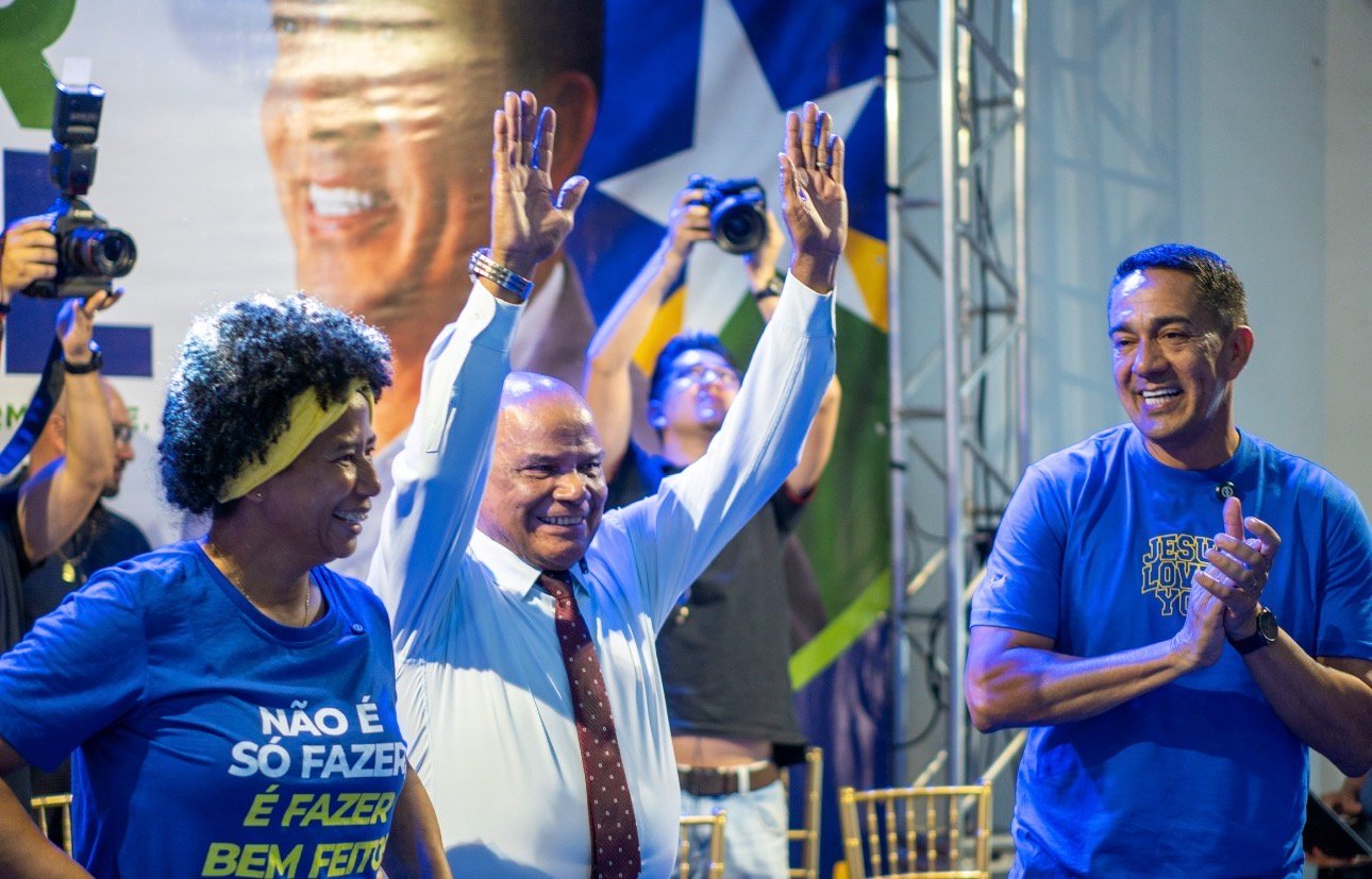 Vereador Pastor Evanildo prestigia lançamento da pré-candidatura de Eyder Brasil em Porto Velho