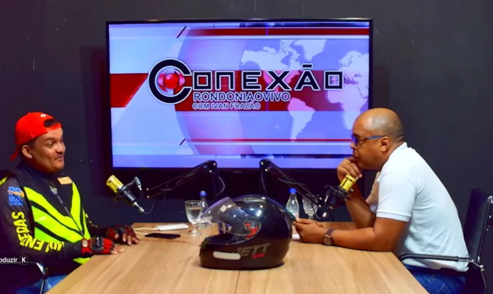 CONEXÃO RONDONIAOVIVO: Vagner Eufrásio, da Amocir, fala sobre os entregadores de aplicativos de RO