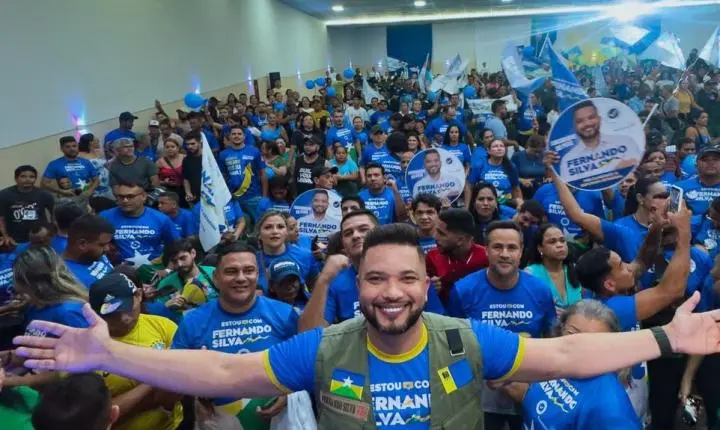  Convenção de Fernando Silva reúne milhares de apoiadores e consolida como uma forte representação da Polícia Militar e do Corpo de Bombeiros Militar na disputa por uma vaga na Assembleia Legislativa.