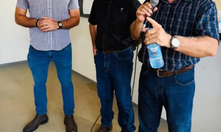 Deputado Delegado Lucas e Deputado Lúcio Mosquini debatem desafios do agronegócio e regularização fundiária em Rio Pardo