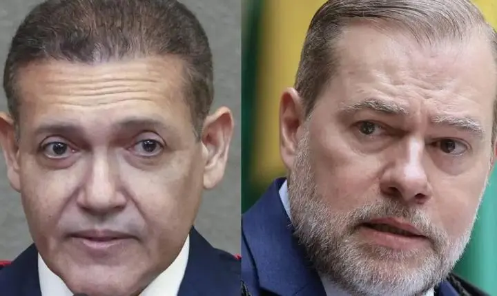 Ministros Nunes Marques e Dias Toffoli se afastam de julgamento de Alexandre de Moraes no STF