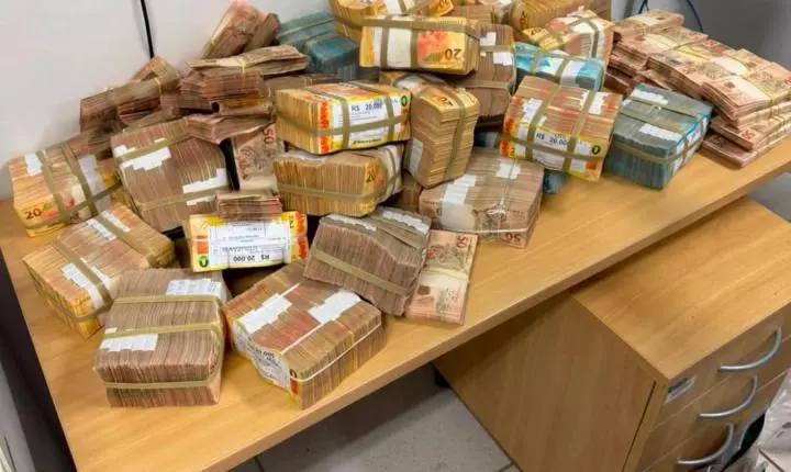 PF apreende R$ 2 milhões em dinheiro após saque em Porto Velho; seguranças fugiram